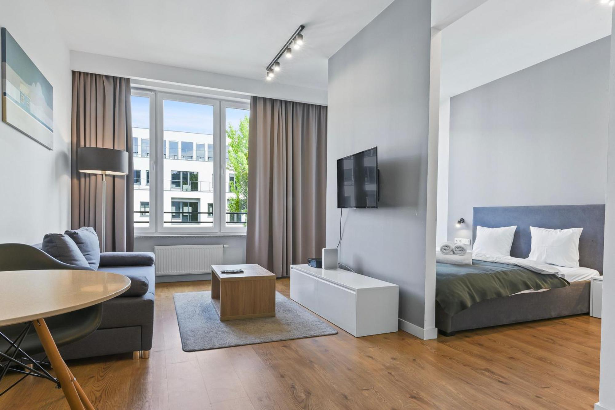 Rentplanet - Apartament Slawinska Warschau Buitenkant foto