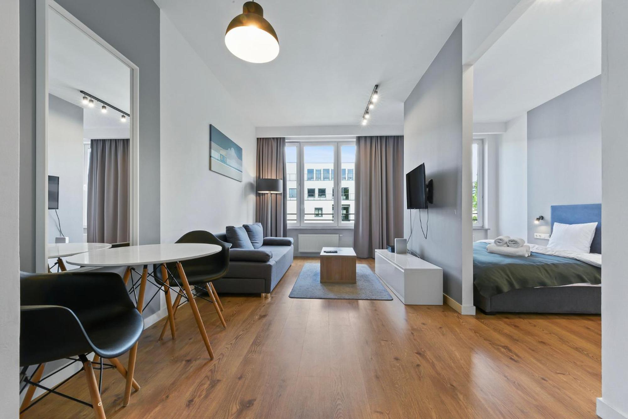 Rentplanet - Apartament Slawinska Warschau Buitenkant foto